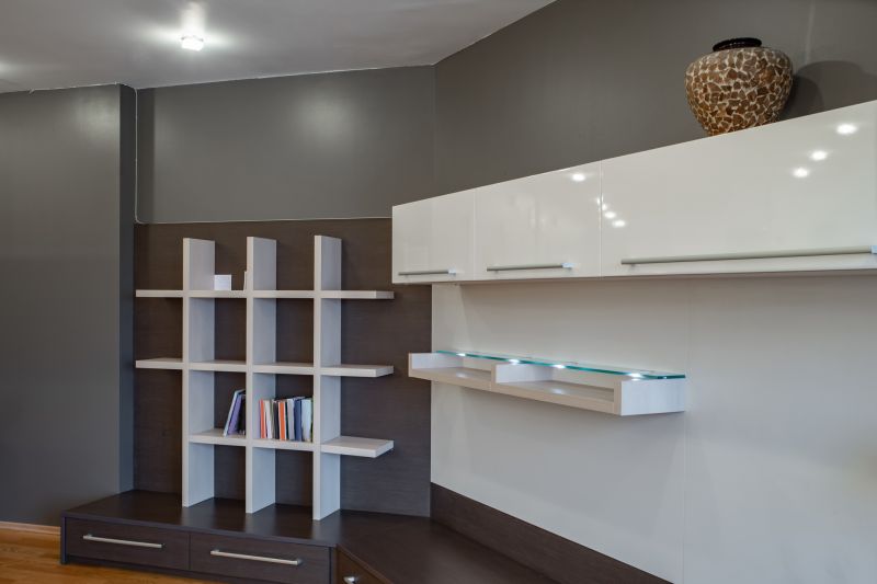 Custom Bookshelves Installation in Durham, NC