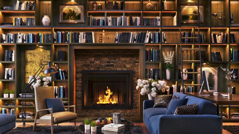 Fireplace Cabinet Installation in Winston Salem, NC