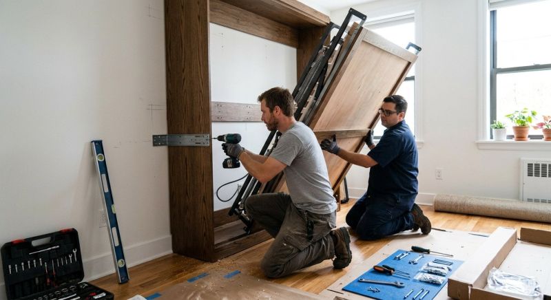 Mudroom Carpentry Installation in Alexandria, VA